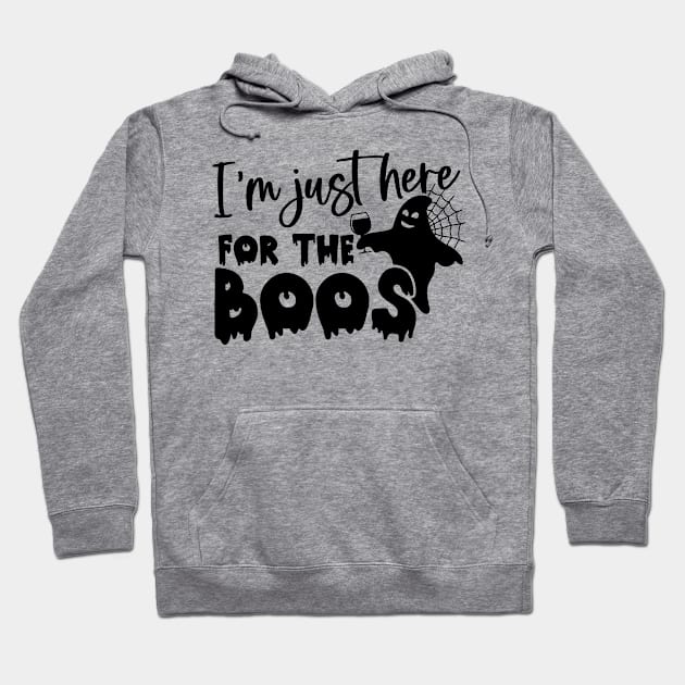 I'm Just Here For The Boos Hoodie by Matt's Wild Designs